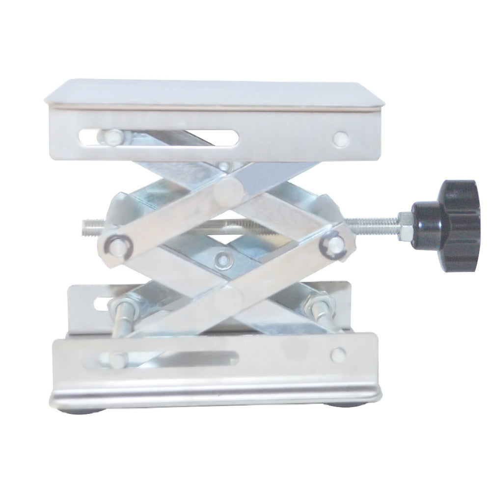 Stainless Steel Lab Jack Stand Table Lift 1.8-6.1 Inch