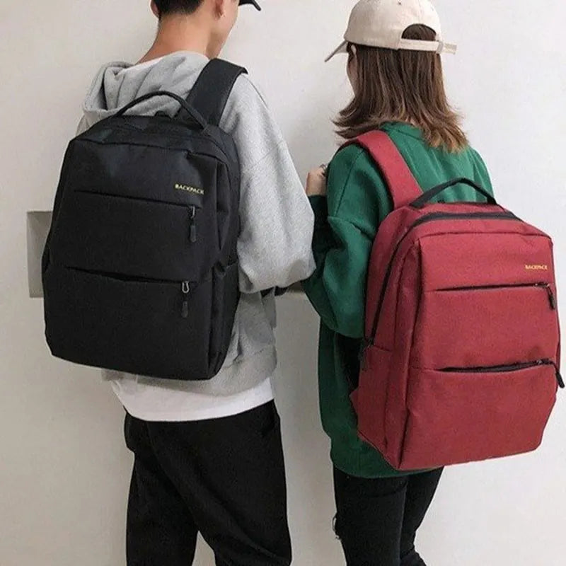 USB Charging Backpack Business Computer Bag Triple Schoolbag