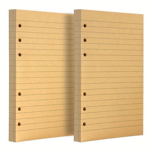 A5 Binder Refill Paper College Ruled Notebook Inserts