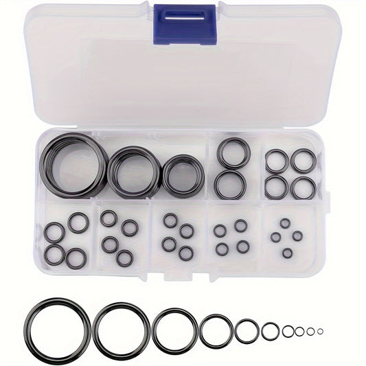 GAJING 40pcs Fishing Pole Guide Rings For Trolling Fishing