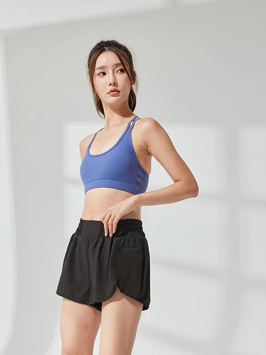 Criss Cross Sports Bra for Women
