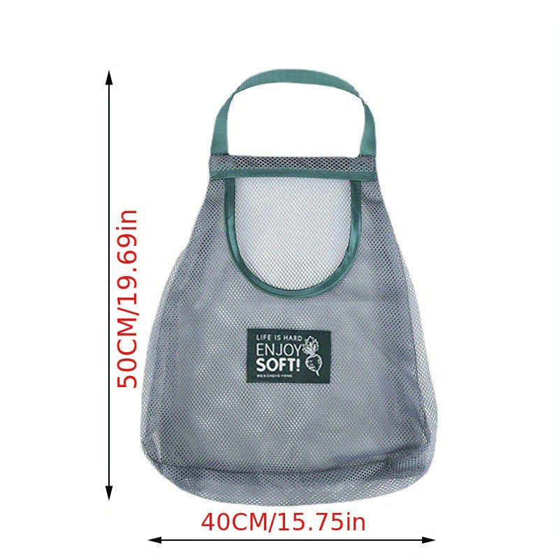 Mesh Hanging Grocery Storage Bag for Vegetables & Fruits