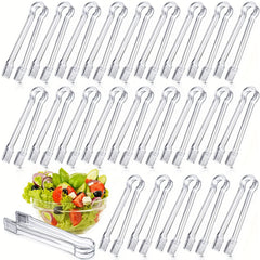 10pcs Plastic Clips Ice Cube Tongs Bread Baking Clips