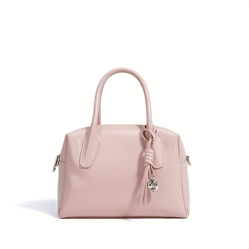 Vintage Women's Handbag Large Capacity Briefcase Soft Shoulder Bag Tote