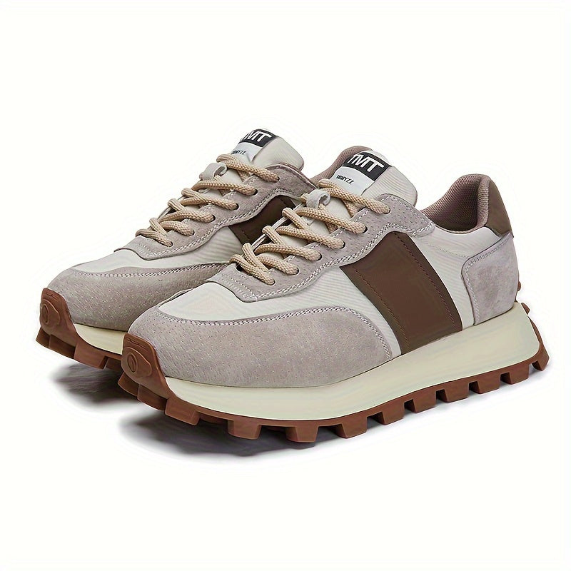 Women's Wear Resistant Sneakers Height Increasing Sports Shoes
