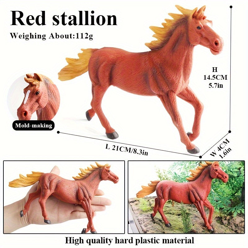 Realistic Farm Animal Figurines Set PVC Playset Youngsters Learning Toy Set
