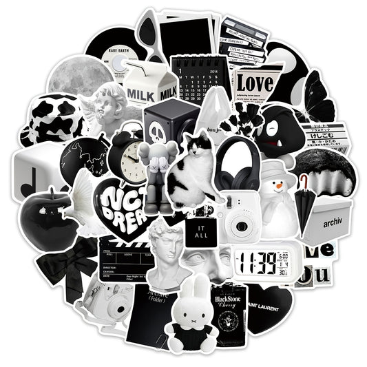 50pcs Stickers & Variety Vinyl Decals Laptop Car Motorcycle Bicycle & More