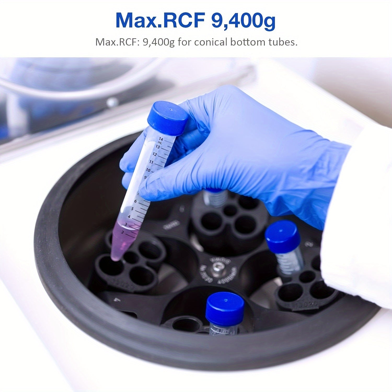 20pcs 15mL Conical Centrifuge Tubes Microcentrifuge Tube Sterile