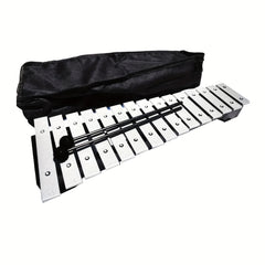 15 Note Silvery Metal Glockenspiel Music Instrument Percussion