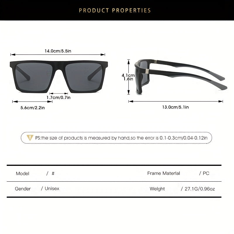 Double Sun Protection Sunglasses for Cycling Sports with Leather Box