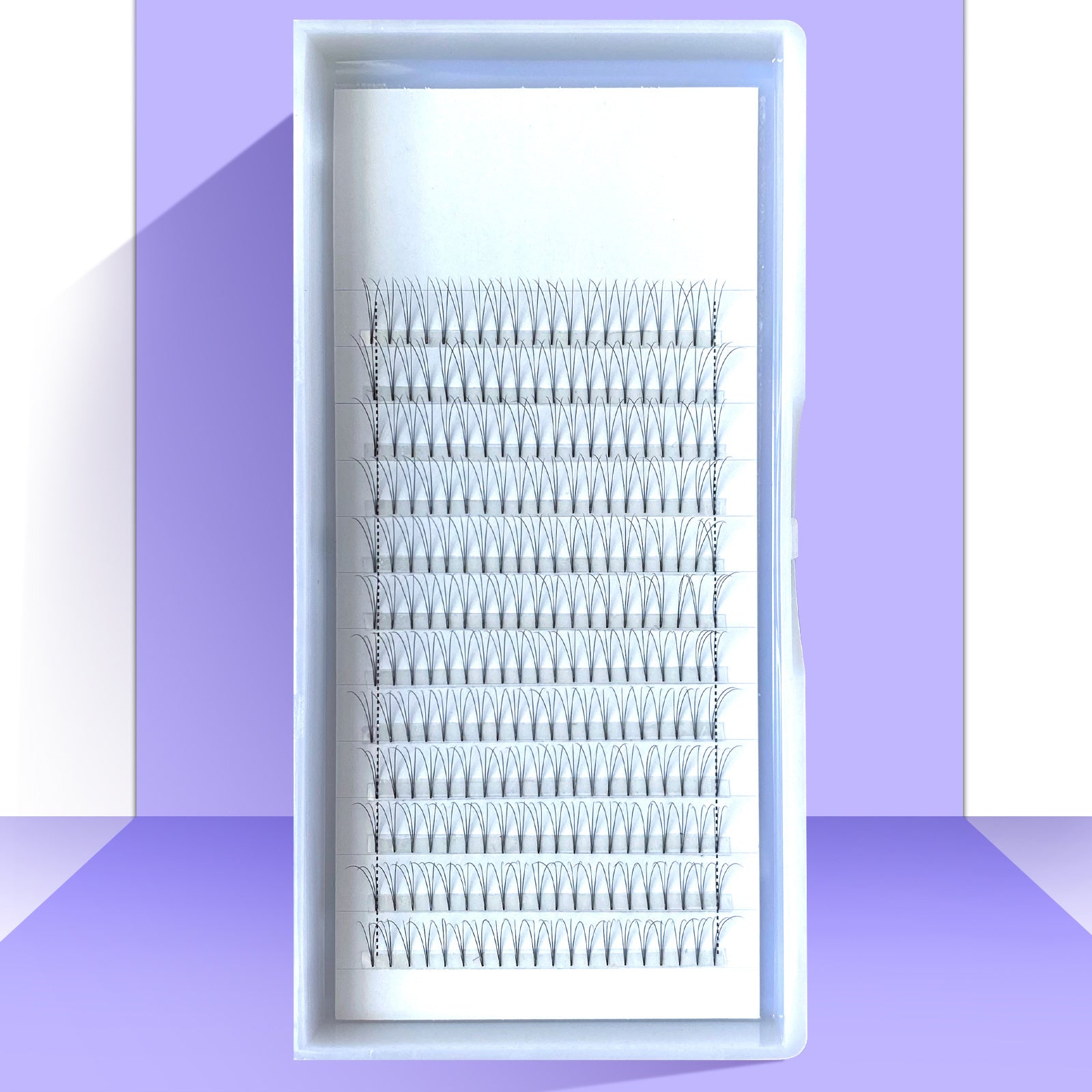 3D Short Root Premade Volume Lash Fake Eyelashes 8-15mm