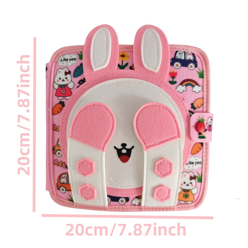 Interactive Infant Touch Book Little Rabbit Felt Book