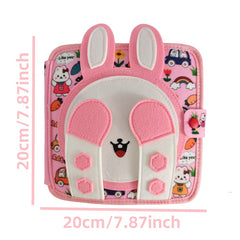 Interactive Infant Touch Book Little Rabbit Felt Book