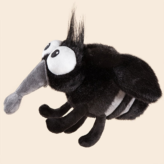 Adorable Mosquito Plush Toy with Fluffy Wings Soft Insect Plushie