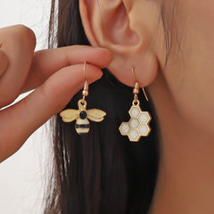 Mismatched Drop Earrings For Women Girls