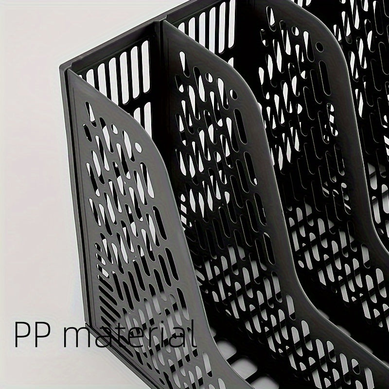 12pcs File Holder Desktop File Storage Holder For Office