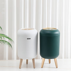 9.5L Odor-proof Trash Bin with Lid, Minimalist Design