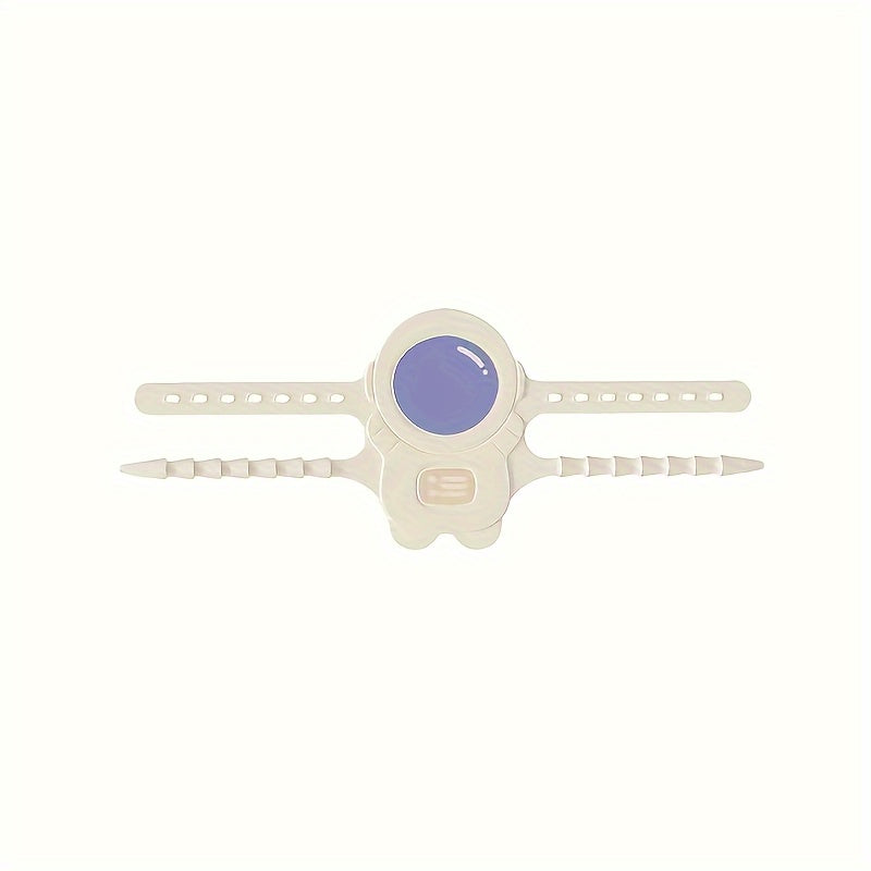 Pet Astronaut Shape Dog Door Silent Safety Lock Sticker