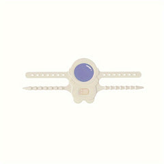 Pet Astronaut Shape Dog Door Silent Safety Lock Sticker