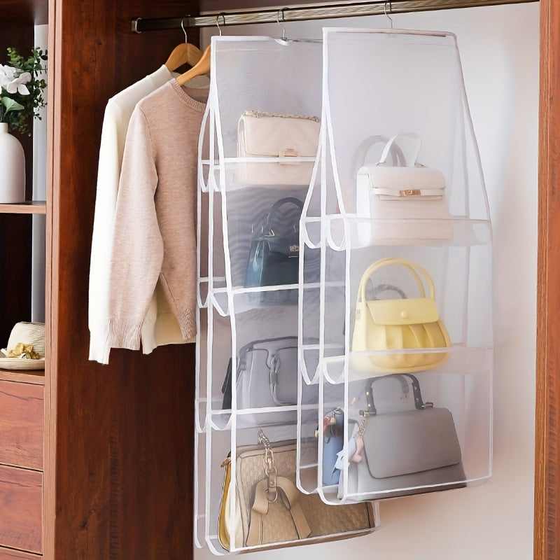 Hanging Closet Organiser for Purses and Bags