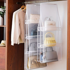 Hanging Closet Organiser for Purses and Bags