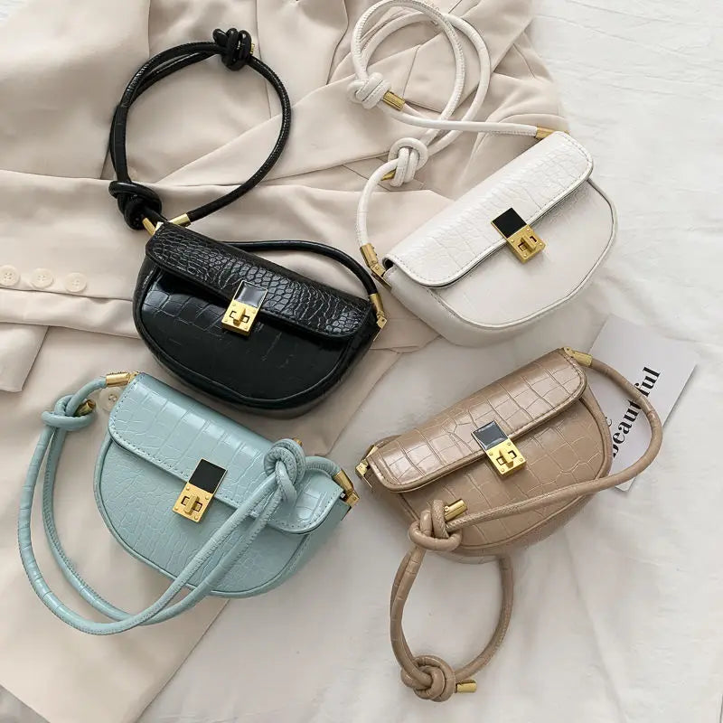 Women's Crossbody Bag with Adjustable Strap and Zipper Closure