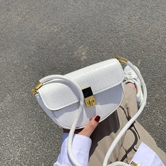 Women's Crossbody Bag with Adjustable Strap and Zipper Closure