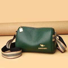 Large Capacity PU Shoulder Messenger Bag Retro Daily Totes Lady Handbags