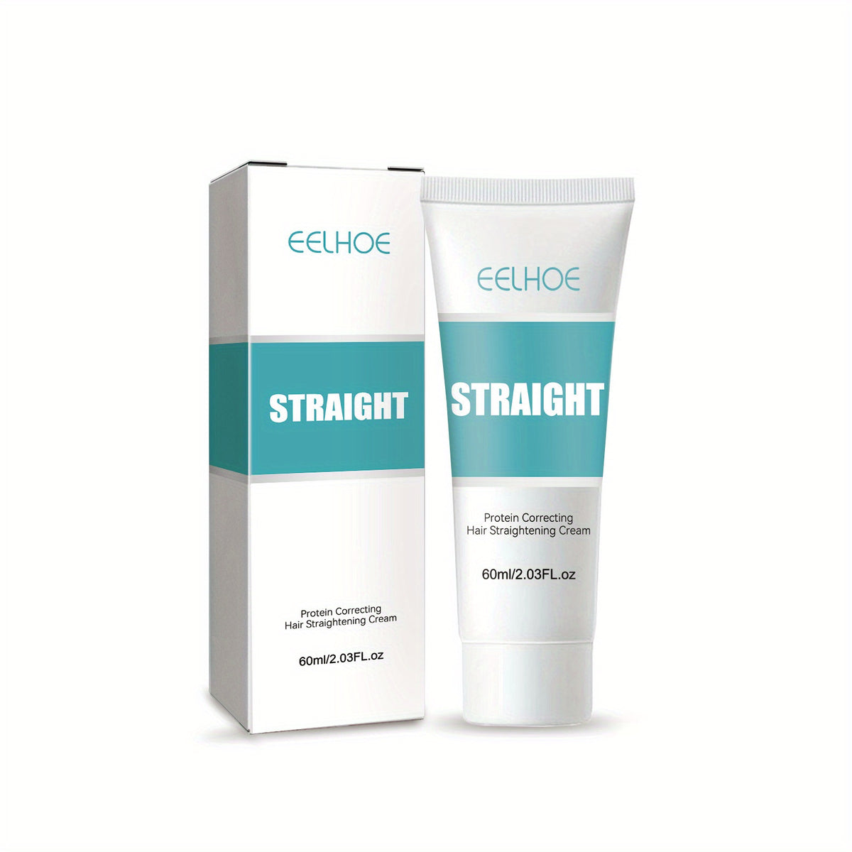 Keratin Hair Straightening Cream for Smooth, Straight Hair