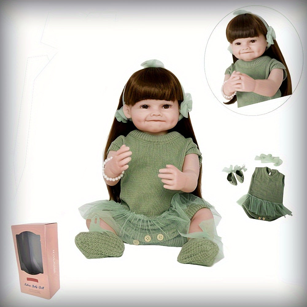 1pc Reborn Doll Silicone Doll Birthday Gift