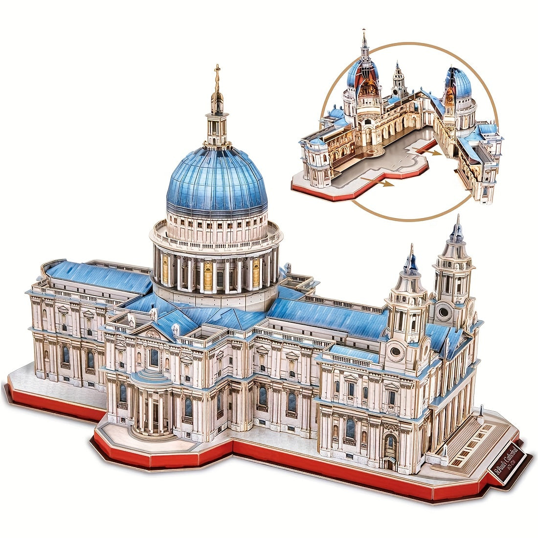 3D Puzzle St Paul's Cathedral Building Model Craft Kit Birthday Gift for Adults