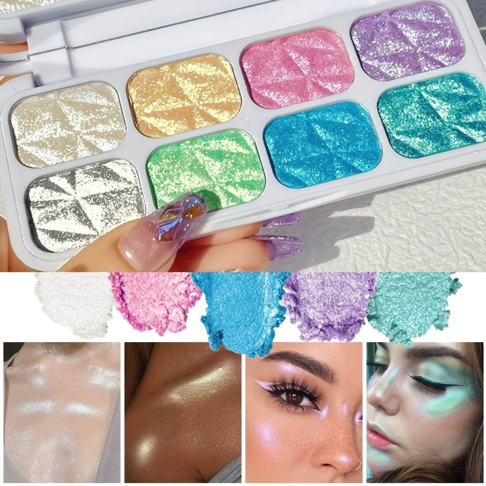 Chameleon Macaron Eyeshadow Palette High Glossy