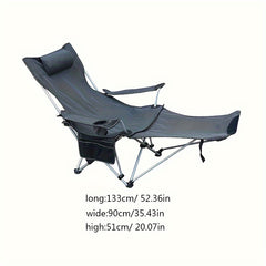 Outdoor Folding Chair Ultralight Portable Beach Chair For Camping