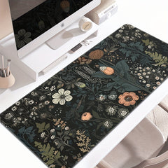 Boho Flowers Large Gaming Mouse Pads Non Slip Office Desk Mat