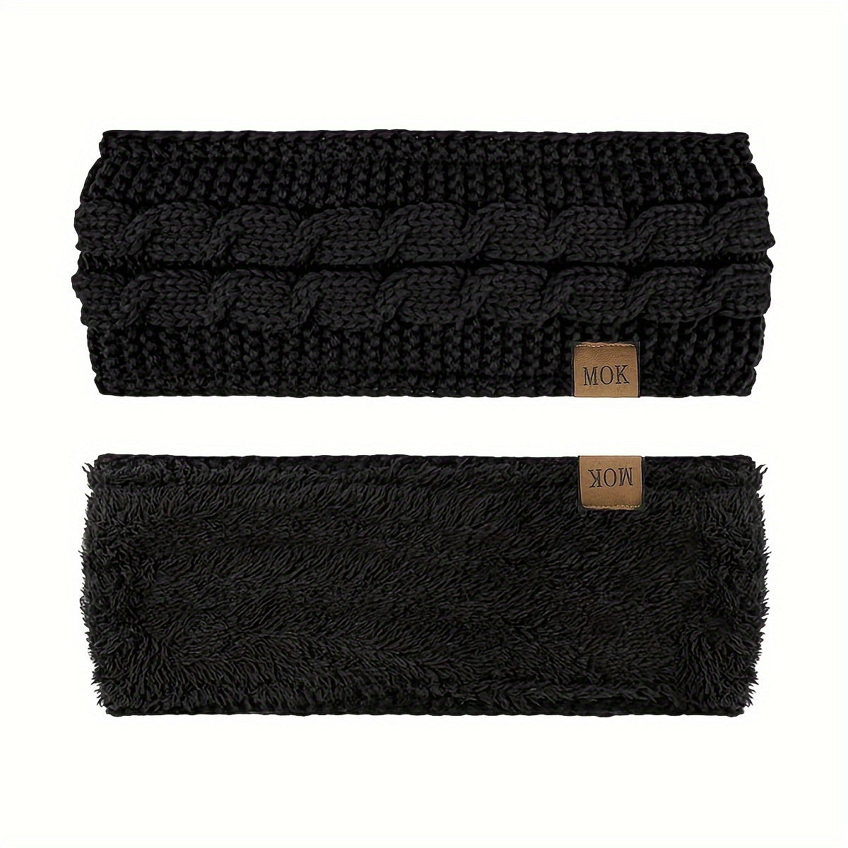 Winter Cable Knit Head Wrap Ear Warmers for Women