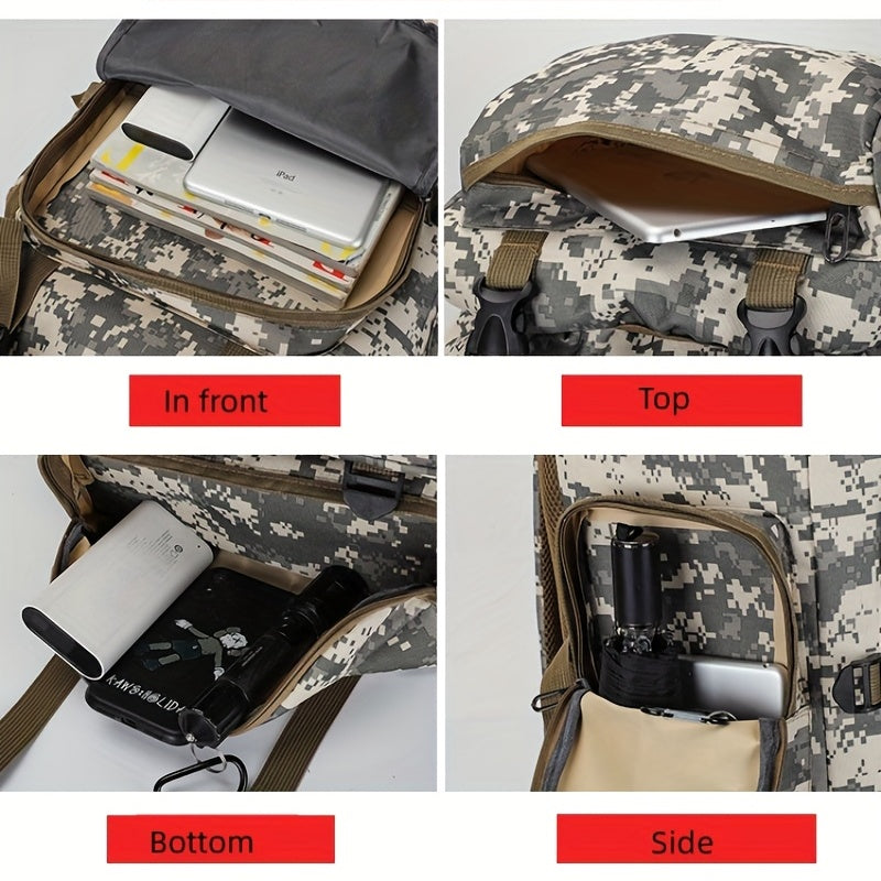 Large Capacity Mountaineering Backpack for Outdoor Camping Hiking