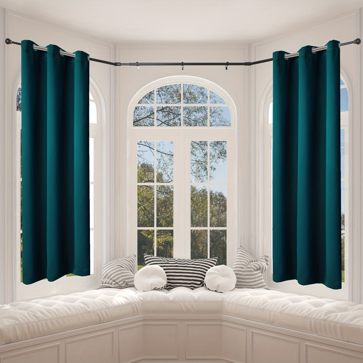 Blackout Curtain Thermal Insulated Noise Reducing Room Darkening