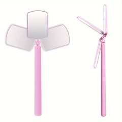 Large Folding Makeup Mirror Lightweight Eyelash Extension Checking Supplies