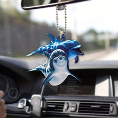 Creative Peace Dolphin Car Pendant Interior Decoration
