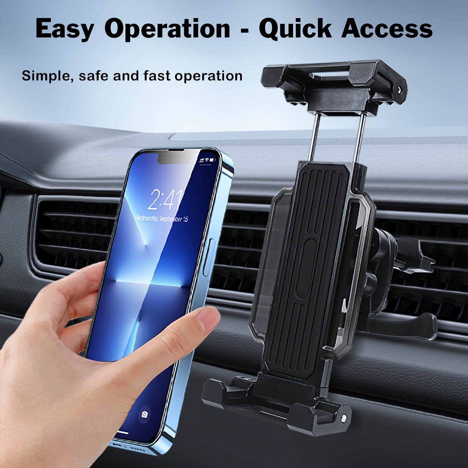 Car Phone Tablet Holder Mount Upgraded Support Function