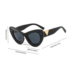 Women's Polarized Cat Eye Sun Glasses UV Blocking Shades