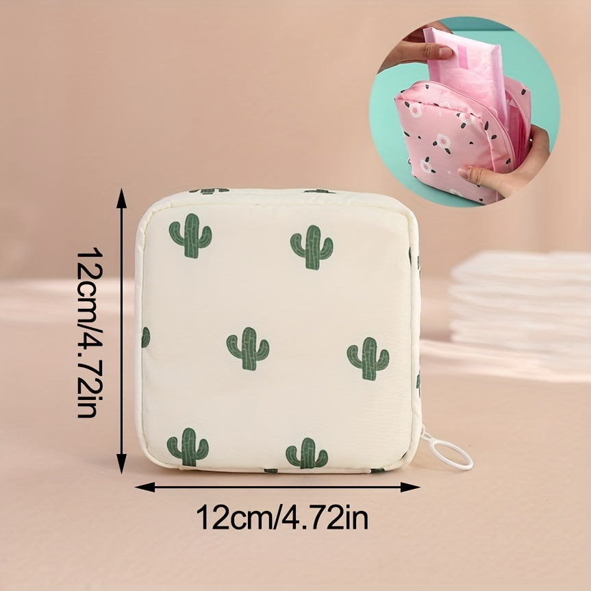 Travel Storage Bag Sanitary Napkin Pouch Waterproof Makeup Pouch