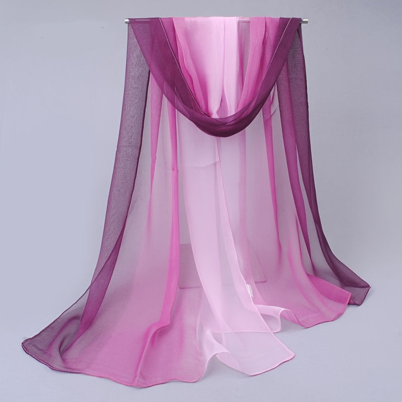 Women's Lightweight Sunscreen Scarf Pattern Long Shawls