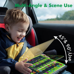 Wooden Letter Parking Game Car Maze Puzzle Educational Toy