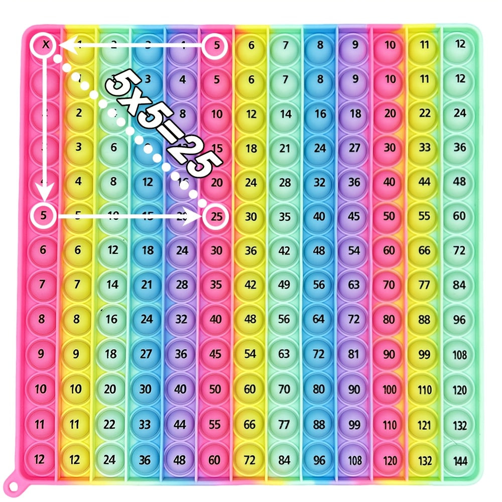 Legendstar 12x12 Multiplication Games Times Table Learning Fidget Toy