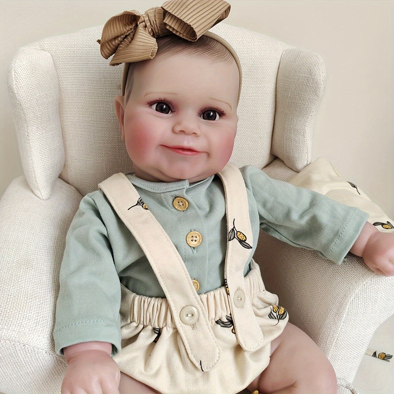 20" Maddie Reborn Toddler Doll Soft Body High Doll