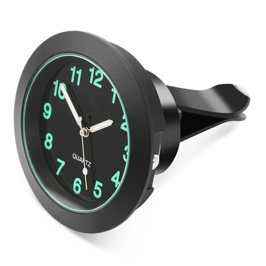 Mini Auto Air Vent Quartz Clock with Clip - Car Outlet Watch