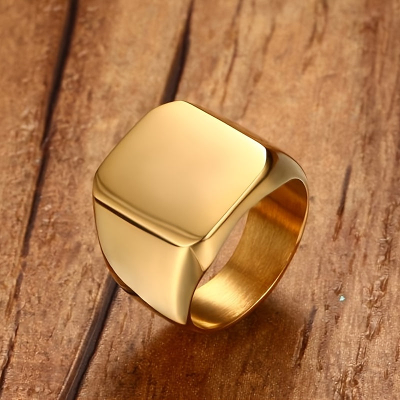 Men's Stainless Steel Ring Band Size 10