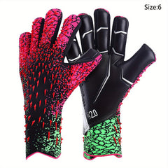 Anti Slip Soccer Goalkeeper Gloves High Performance Size 6-10