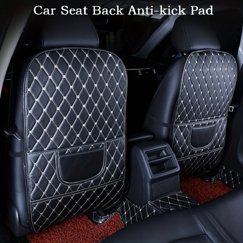 1pc Car Seat Back Anti Kick Pad Protector Cover Kids Car Back Seat Anti Dirty